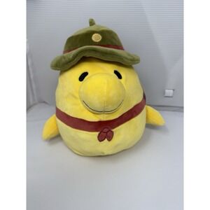 NWT Squishmallows Peanuts Gang Yellow  Woodstock Camper Scout 10" Plushie